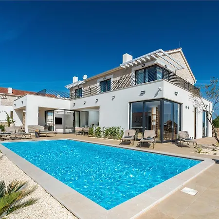 Galla - Heated Pool, Sea View, Jaccuzzi, Modern Design * Vodice