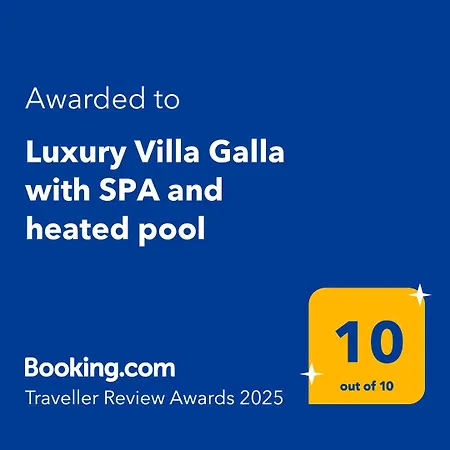 Villa Galla - Sea View, Jacuzzi, Heated Pool Modern Design