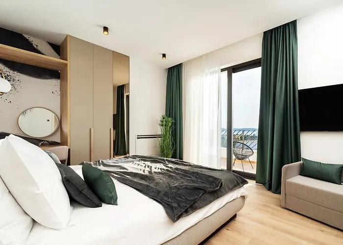 Galla - Heated Pool, Sea View, Jaccuzzi, Modern Design ヴィラ ヴォディツェ