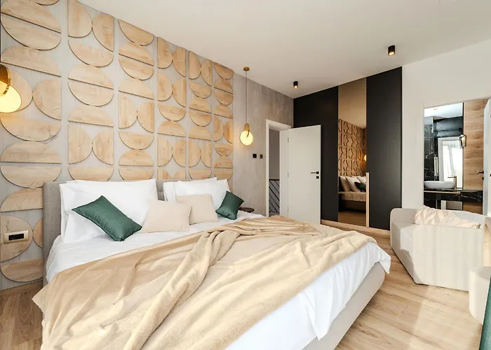 Galla - Sea View, Jacuzzi, Heated Pool Modern Design Vodice