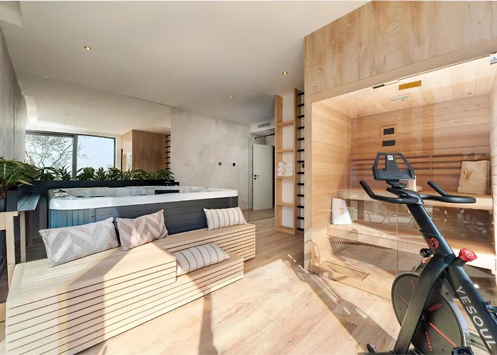 ヴィラ Galla - Heated Pool, Sea View, Jaccuzzi, Modern Design *