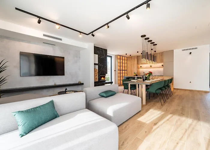 Galla - Sea View, Jacuzzi, Heated Pool Modern Design *