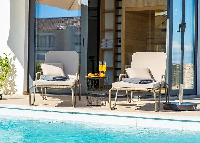 Villa Galla - Heated Pool, Sea View, Jaccuzzi, Modern Design Vodice