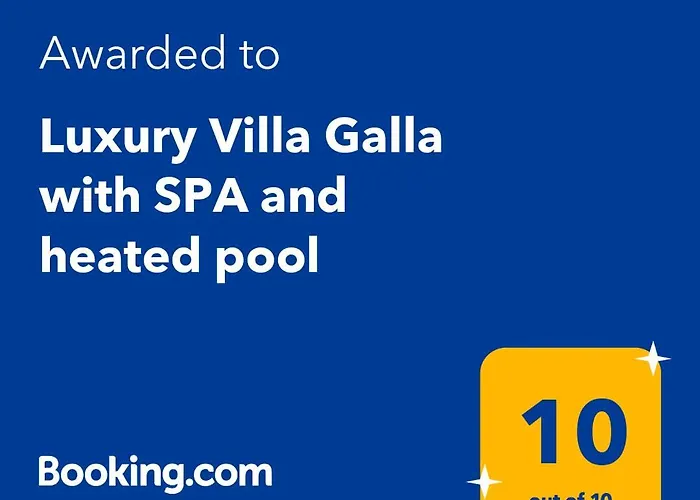Villa Galla - Heated Pool, Sea View, Jaccuzzi, Modern Design